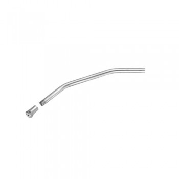 Yankauer Suction Tube Fig. 3 Stainless Steel, 13.5 cm - 5 1/4" 